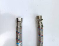 شیلنگ فن کوئل طول 30 سانتی متر سایز 1/2-1/2